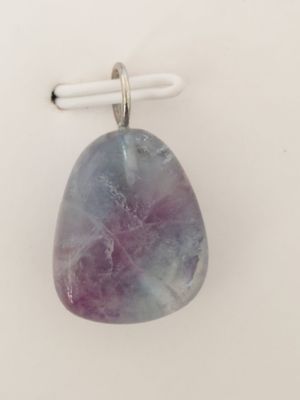 FLUORITE MULTICOLORE pendentif