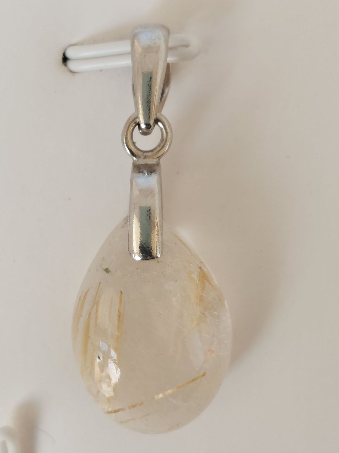 QUARTZ RUTILE pendentif