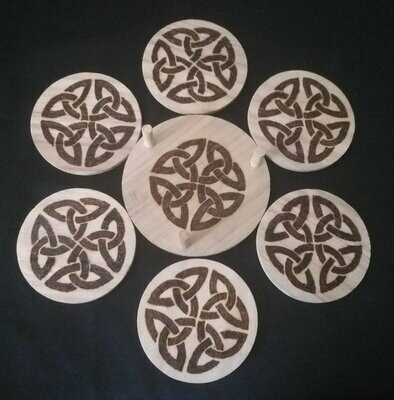 Coasters with stand