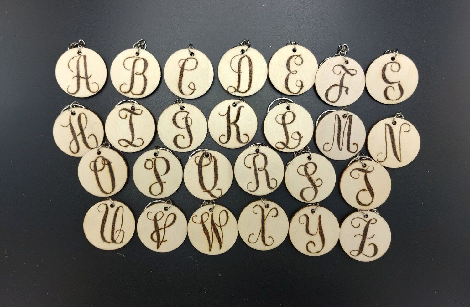 Monogram Keyring