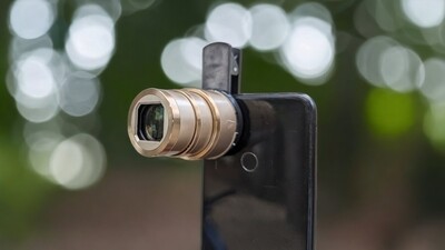 Best Zoom Lens for smartphones - Prosumer Variable Zoom Lens -Sony 25mm Zoom Lens
