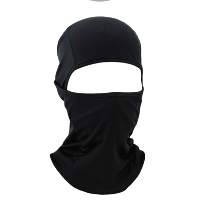 SKI MASK BLACK BALACLAVA LICRA SPANDEX  MOUNTAIN CYCLE MOTO CAR ATV QUAD HUNT FISHING GRAFFITI WEAR APPAREL CLOTHING CAGOULE NIQUAB HIJAB BURKA SHAYLA KHIMAR CHADOR AL AMIRA VOILE COMASOUND KARTEL