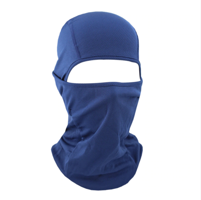 SKI MASK BLUE BALACLAVA LICRA SPANDEX  MOUNTAIN CYCLE MOTO CAR ATV QUAD HUNT FISHING GRAFFITI WEAR APPAREL CLOTHING CAGOULE NIQUAB HIJAB BURKA SHAYLA KHIMAR CHADOR AL AMIRA VOILE COMASOUND KARTEL