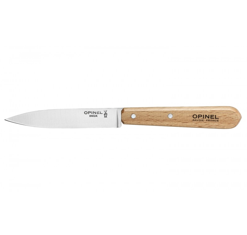 OPINEL 112 COUTEAU D'OFFICE NATURE INOX HOOD COUPE DECOUPE CUISINE 3123840019135 HOME COOKING KITCHEN NATURE INOX HOOD COMASOUND KARTEL CSK ONLINE