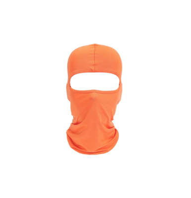 CAGOULE SKI MASK BALACLAVA LYCRA NINJA MOTO MOTOR ORANGE BIKE FROID EXTREME RANDO PECHE CHASSE VELO QUAD AIRSOFT PAINT BALL GRAFFITI PROTECTION MONTAGNE SPANDEX COMASOUND KARTEL CSK ONLINE ( 11 )