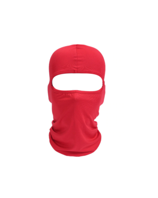 CAGOULE SKI MASK BALACLAVA LYCRA NINJA MOTO MOTOR ROUGE RED BIKE FROID EXTREME RANDO PECHE CHASSE VELO QUAD AIRSOFT PAINT BALL GRAFFITI PROTECTION MONTAGNE SPANDEX COMASOUND KARTEL CSK ONLINE ( 10 )