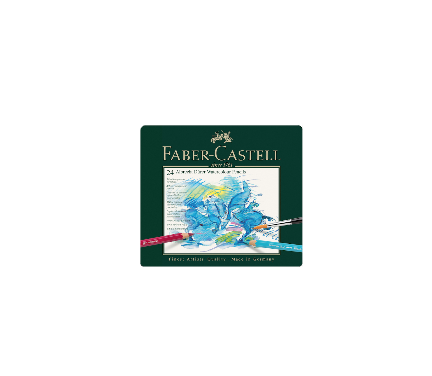 FABER CASTELL X 24 ALBRECHT DURER COLOUR PENCILS CRAYON COULEUR ART ARTISTE DESSIN PRO COMASOUND KARTEL 4005401175247 CSK ONLINE