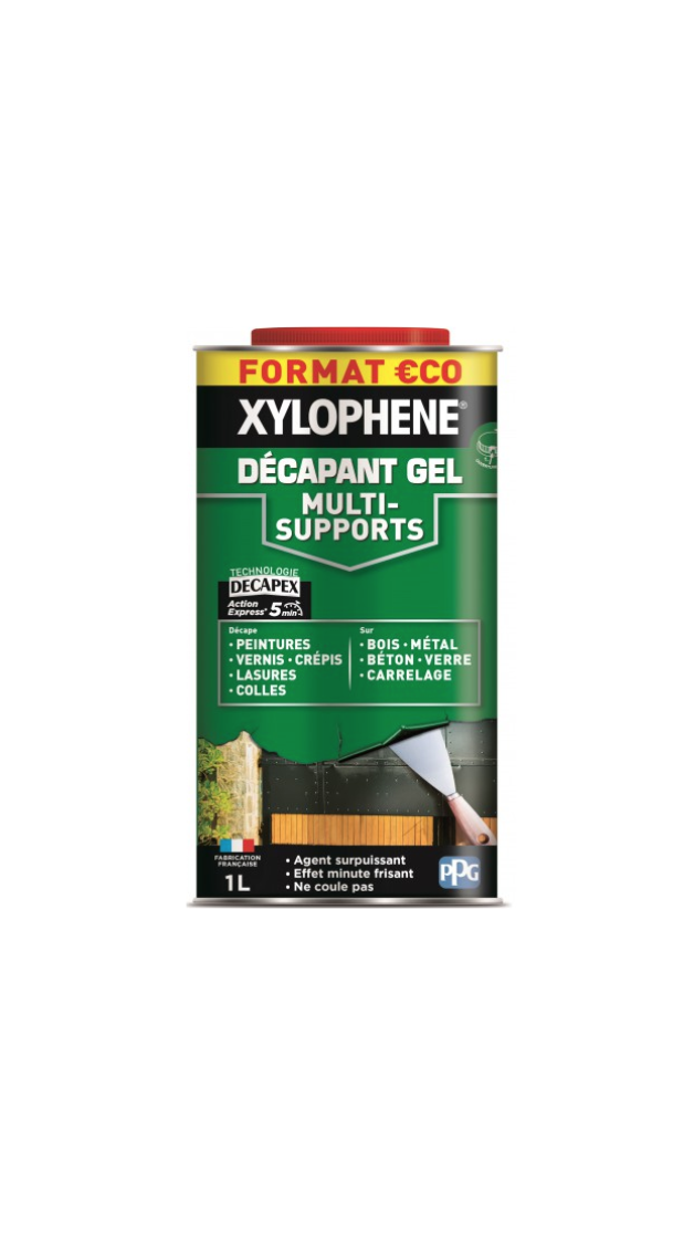 XYLOPHENE DECAPANT GEL MULTI-SUPPORTS DECAPEX PPG 1 LITRE FORMAT ECO PAINT DECORATION ART BRICOLAGE 3261544217249 RENOVATION RENOVER BOMBE COMASOUND KARTEL CSK ONLINE