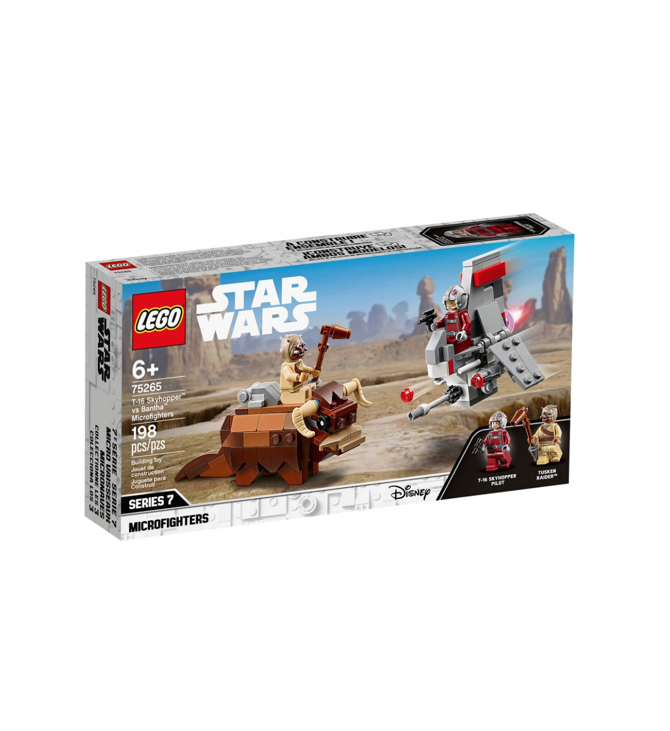 LEGO STAR WARS T-16SKYHOPPER VS BANTHA MICROFIGHTERS 75265 JOUET JEU JEUX ITEM 6288989 CONSTRUCTION ENFANT NOEL NEUF 5702016617115 COMASOUND KARTEL