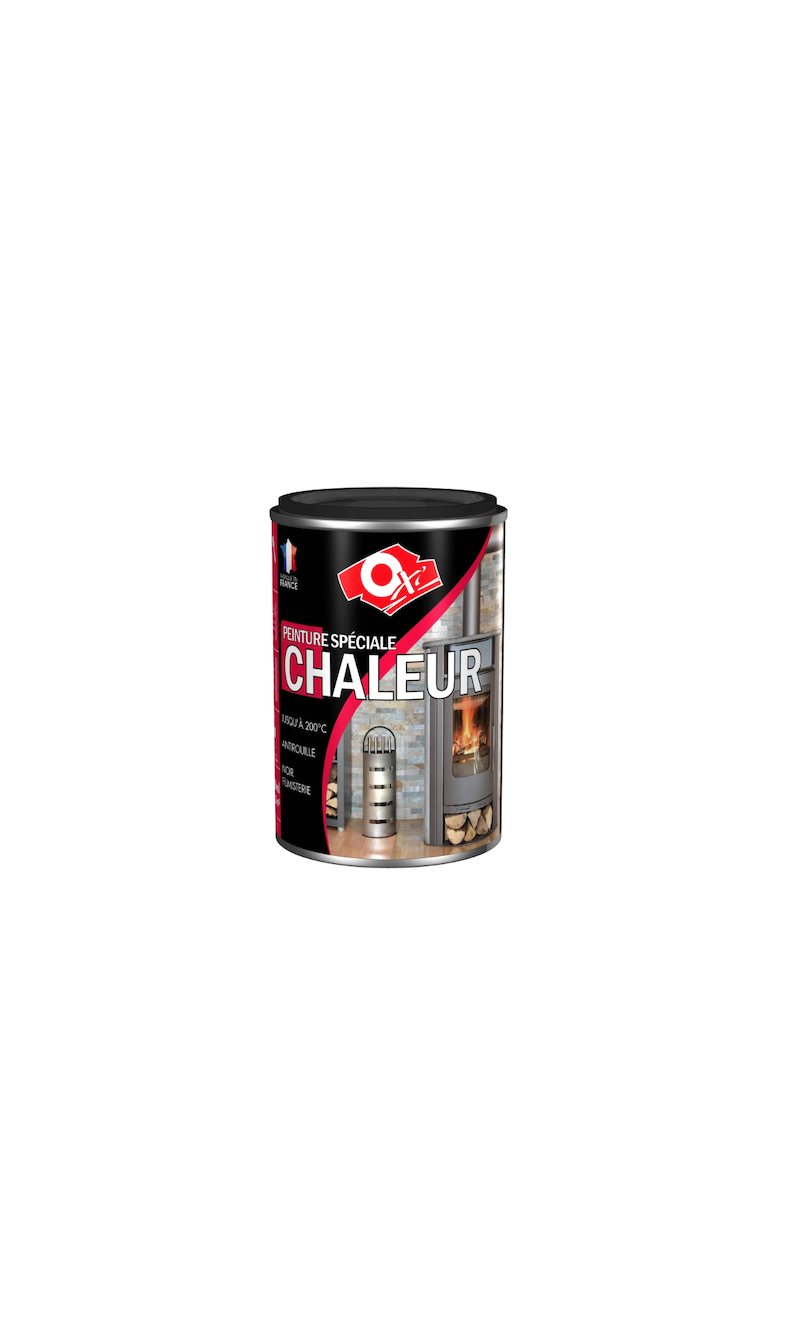 OXI OXYTOL PEINTURE HAUTE SPECIAL CHALEUR 250 ML DIY PAINT RADIATEUR CHEMINEE POELE NOIR MAT 3285820036522 COMASOUND KARTEL CSK ONLINE