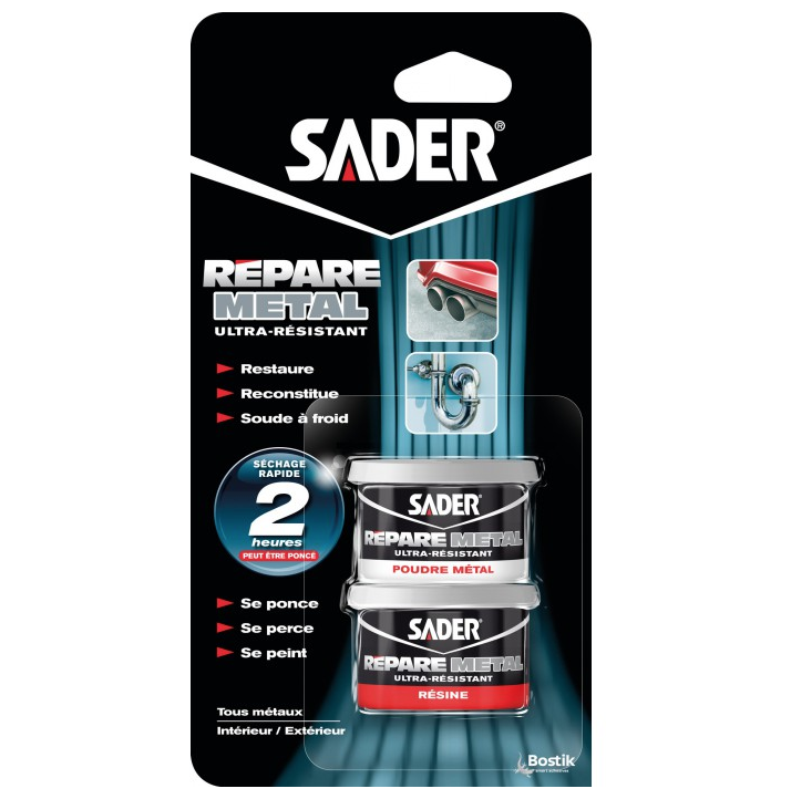 SADER REPARE METAL SOUDE BRICOLAGE RESTAURE AUTO MOTO BATEAU QUAD BOSTIK GLUE PRO HOME CAR ART DIY 3549212482558 COMASOUND KARTEL CSK ONLINE