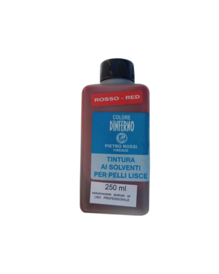 COLORE D&#39;INFERNO LEATHER DYE RED &quot;NERO&quot; 250 ML INK CARE MARKER BODY PAINT STREET ART GRAFFITI SKETCH DRAW ARTIST TAG SHOP PRO COMASOUND KARTEL CSK ONLINE
