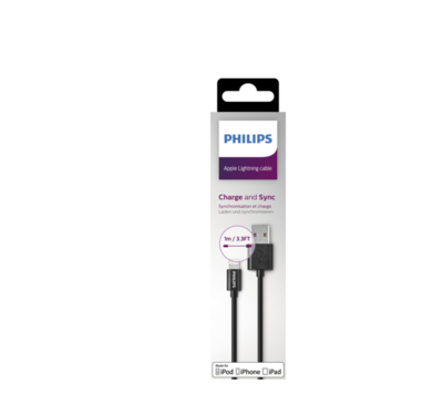 PHILIPS APPLE LIGHTHING CABLE CHARGE SYNC IPOD IPAD IPHONE 1M SECURITE 8712581668099 CAR TRUCK QUAD VEHICULE VAN AUTO VOITURE COMASOUND KARTEL CSK ONLINE