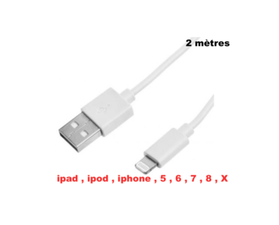 FOR APPLE LIGHTHING CABLE CHARGE 2M SYNC IPOD IPAD IPHONE 1M SECURITE 5053834241625 CAR TRUCK QUAD VEHICULE VAN AUTO VOITURE COMASOUND KARTEL CSK ONLINE