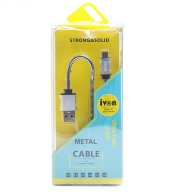 IVON APPLE LIGHTHING METAL CABLE 1M CHARGE  SYNC IPOD IPAD IPHONE 1M SECURITE 6999856323705 CAR TRUCK QUAD VEHICULE VAN AUTO VOITURE COMASOUND KARTEL CSK ONLINE