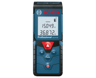 BOSCH GLM 40 TELEMETRE LASER MESURE PHONE METRE OUTILS TRAVAUX BRICOLAGE RENOVATION PRO ANTI CHOC 3165140883214 COMASOUND KARTEL CSK ONLINE