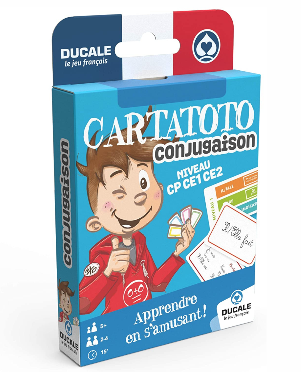 DUCALE CARTATOTO CONJUGAISON JEUX 3114520065245 JEU EDUCATIF JOUET CARTE FAMILLE ENFANT DIVERTISSEMENT SOIREE COMASOUND KARTEL CSK ONLINE