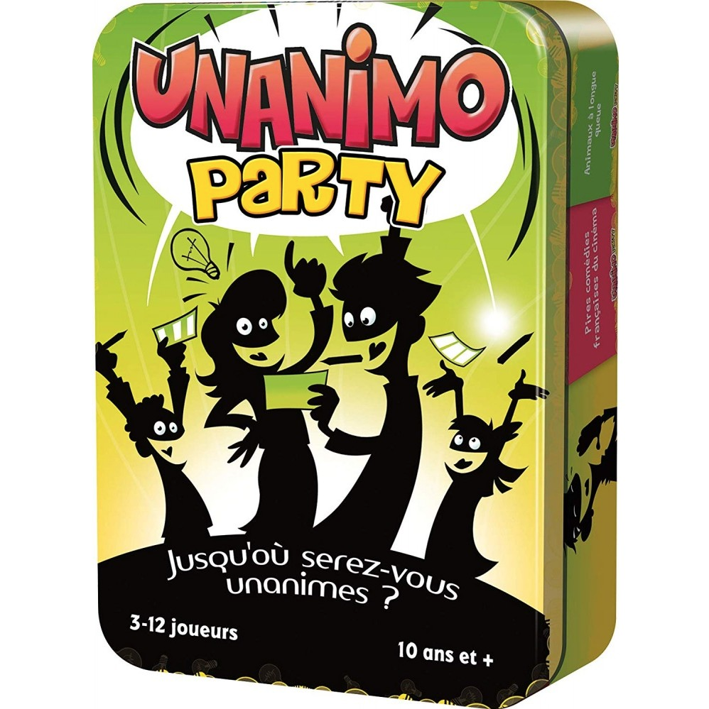 COCKTAIL GAMES UNANIMO PARTY 3760052142895 JEU JOUET CARTE FAMILLE ENFANT DIVERTISSEMENT SOIREE COMASOUND KARTEL CSK ONLINE