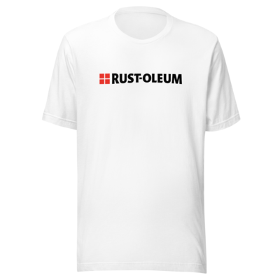 RUST-OLEUM ( SPRAY PAINT LABEL ) U.S.A T.SHIRT WEAR CLOTHING APPAREL STREET ART GRAFFITI COMASOUND KARTEL CSK ONLINE