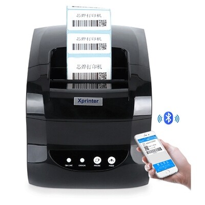 New Launch Xprinter XP-365B Printer 80mm Thermal Barcode Price Printer Launch VPC Shopping Online Imprimante Thermique Expedition Shipping Sticker Pro Comasound Kartel Csk Online