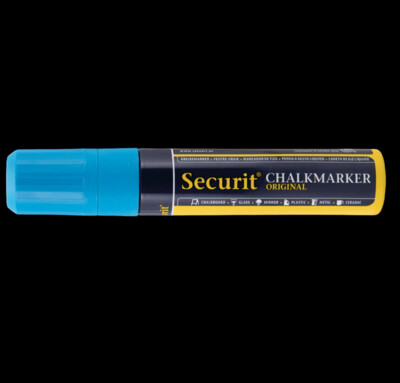 SECURIT CHALKMARKER BLUE 8717624246159 CHALK MARKER ART SHOP STORE GRAFFITI CANVAS SCHOOL PRO SHOWCASE SLATE COMASOUND KARTEL CSK ONLINE