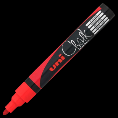 UNI CHALK PWE-5M MARKER 2.5MM RED 4902778140062 ART ARTIST DRAW SKETCH WRITING WRITER TAG CANVAS SHOP DIY STORE SCHOOL GRAFFITI COMASOUND KARTEL CSK ONLINE