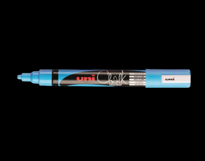 UNI CHALK PWE-5M LIGHT BLUE MARKER ART GRAFFITI SKETCH DRAW ARTISTE TAG SHOP PRO 4902778140079 COMASOUND KARTEL CSK ONLINE