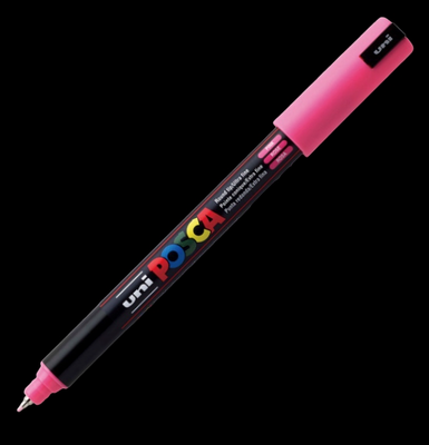 POSCA PC-1MR MARKER STREET ART 4902778089842 PINK GRAFFITI SKETCH DRAW ARTIST STORE CUSTOM TAG SHOP PRO COMASOUND KARTEL CSK ONLINE