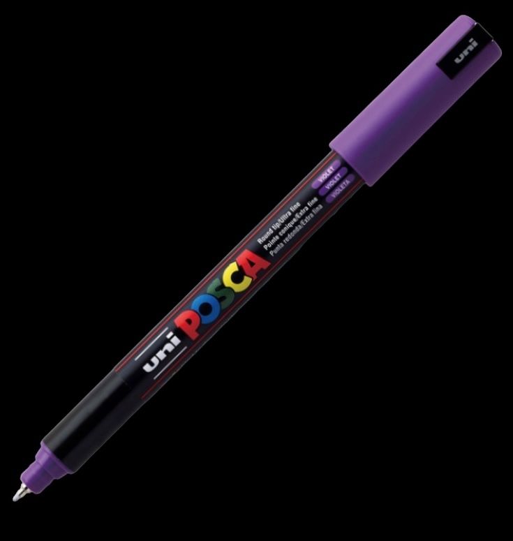 POSCA PC-1MR MARKER STREET ART 4902778089835 VIOLET GRAFFITI SKETCH DRAW ARTIST DRAWING TAG SKETCH SHOP PRO CUSTOM COMASOUND KARTEL CSK ONLINE