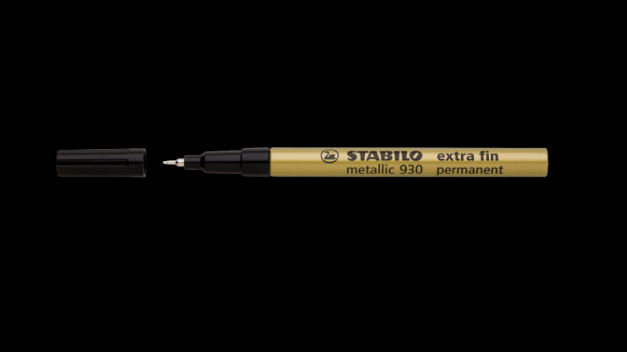 STABILO METALLIC 930 EXTRA FIN GOLD 4006381348478 WRITER PEN GRAFFITI MARKER LOT SET PACK COLOR STREET ART ARTIST DRAW COMASOUND KARTEL CSK ONLINE