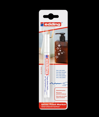 EDDING 751 WHITE PAINT MARKER 4004764953516  SHOP STORE TAG DECO ART DRAW CHILDREN DIY GRAFFITI COMASOUND KARTEL CSK ONLINE