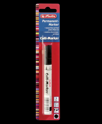 HERLITZ PERMANENT MARKER BLACK 4008110378312 SET PACK DIY ART HOME MORE  DRAW CD GRAFFITI EGGSHELL STICKER COMASOUND KARTEL CSK ONLINE