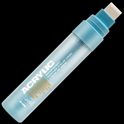 MONTANA CANS MARKER BLUE LIGHT 4048500323225 ART ARTIST GRAFFITI TAG DRAW INK 15MM CANVAS PAINT ACRYLIC COMASOUND KARTEL CSK ONLINE