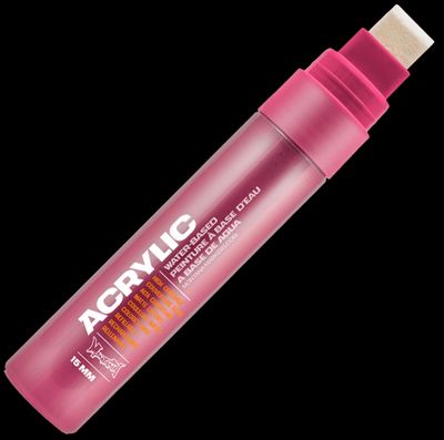 MONTANA CANS MARKER PINK 4048500323201 ART ARTIST GRAFFITI TAG DRAW INK 15MM CANVAS PAINT ACRYLIC COMASOUND KARTEL CSK ONLINE