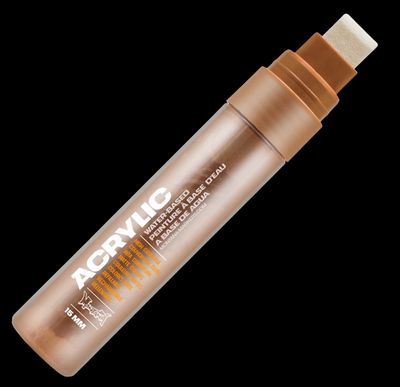 MONTANA ACRYLIC MARKER BROWN LIGHT 15 MM MARQUEUR CANVAS ART GRAFFITI SKETCH DRAW ARTISTE TAG SHOP PRO 4048500323379 COMASOUND KARTEL CSK ONLINE
