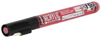 PEBEO ACRYLIC MARKER 3167862057089 RED CANVAS DIY COLOR CUSTOM GRAFFITI TAG STREET ART ARTIST WRITING DRAW COMASOUND KARTEL CSK ONLINE