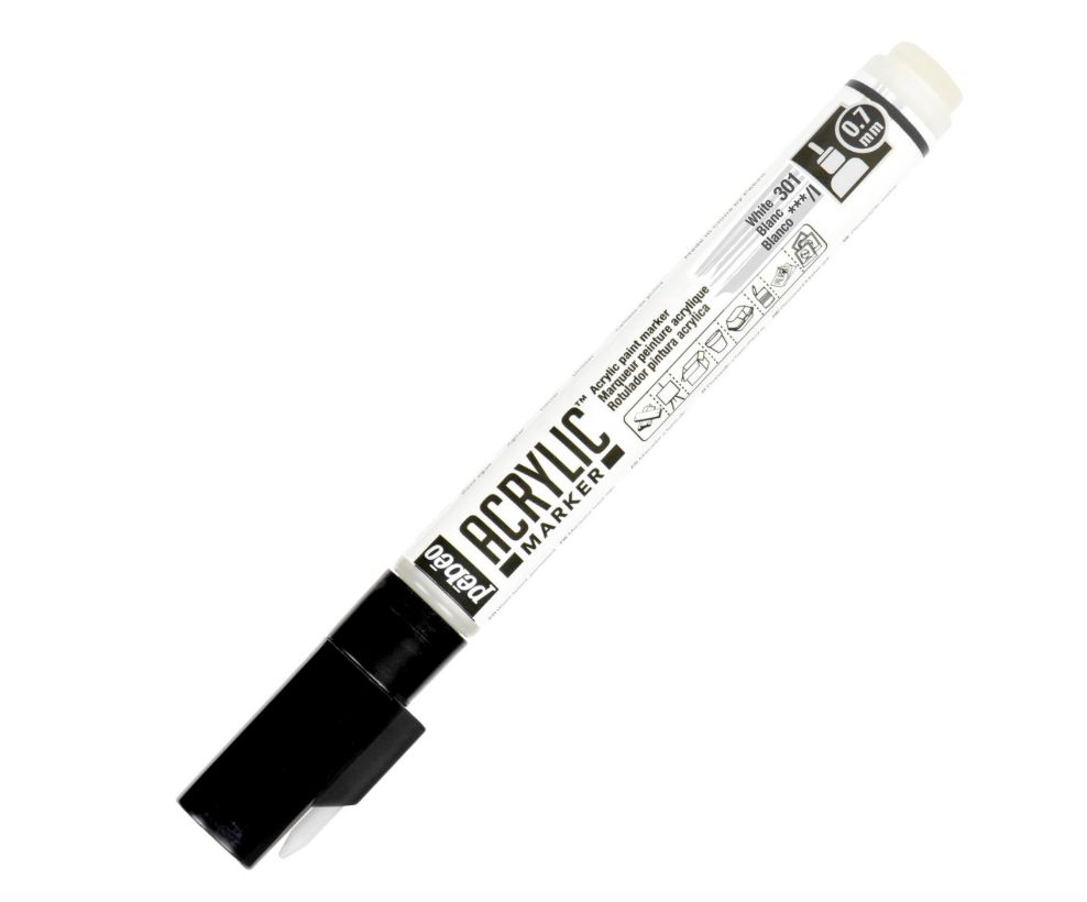 PEBEO ACRYLIC MARKER 3167862056013 WHITE CANVAS DIY COLOR CUSTOM GRAFFITI TAG STREET ART ARTIST WRITING DRAW COMASOUND KARTEL CSK ONLINE