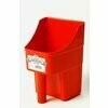 Enclosed Feed Scoop - 3 qt - Red