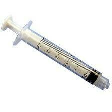 6 ml/cc Syringe with Luer Lock