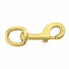 Brass Swivel Snap - 1 1/4"