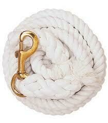 Cotton Lead - White