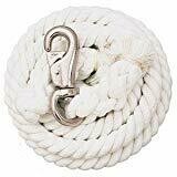 Cotton Lead - White - w/ Bull Snap