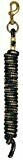 Poly Lead Rope - 10 foot - Black / Hunter Green / Tan