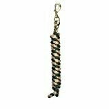 Poly Lead Rope - 10 foot - Hunter Green / Tan