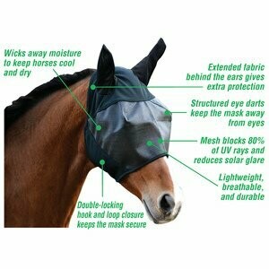 UltraShield Fly Mask with Ears - Cob