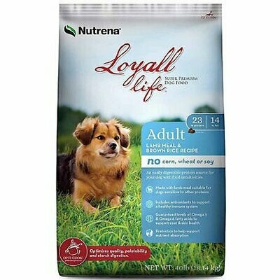 Loyall Life Lamb & Rice- 40lbs