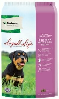 Loyall Life Large Breed Puppy Chicken & Brown Rice-40lbs