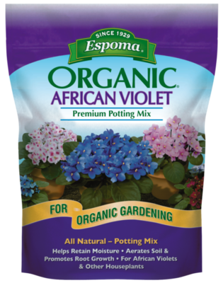 Espoma Organic African Violet Potting Mix- 4QT