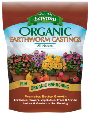 Espoma Organic Earthworm Castings- 4QT