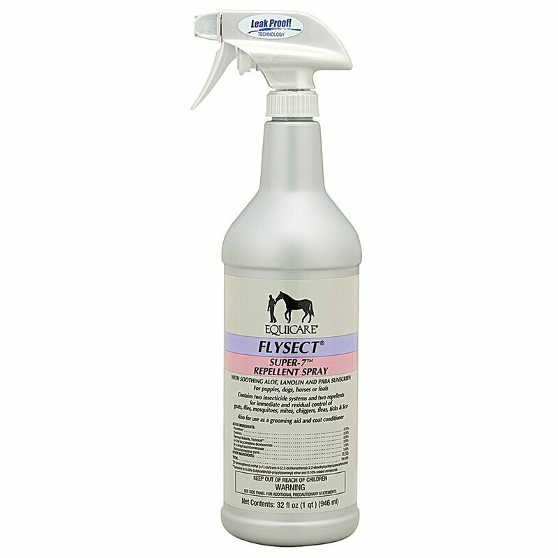 Flysect Super-7 Fly Spray - Ready to Use - 32 oz